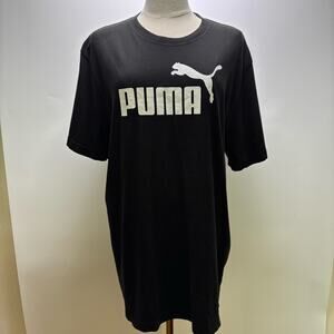 PUMA Men's Black Short Sleeve T-Shirt Size XL